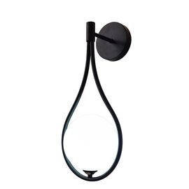 Φωτιστικό τοίχου-απλίκα Teary pakoworld G9 μέταλλο μαύρο-λευκο 16x12x37εκ - ΑΠΛΙΚΕΣ ΤΟΙΧΟΥ στο Milonadakis.gr