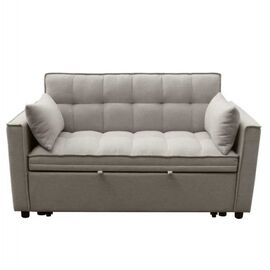 ΚΑΝΑΠΕΣ ΚΡΕΒΑΤΙ 2-ΘΕΣΙΟΣ BORG HM3289.03 ΜΠΕΖ ΥΦΑΣΜΑ 142x94x78Υεκ - ΚΑΝΑΠΕΔΕΣ-ΣΑΛΟΝΙΑ στο Milonadakis.gr