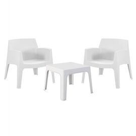 ΣΕΤ LOUNGE 3ΤΜΧ SLEEK HM21274.01 ΛΕΥΚΟ ΠΟΛΥΠΡΟΠΥΛΕΝΙΟ - ΣΕΤ ΣΑΛΟΝΙΑ στο Milonadakis.gr