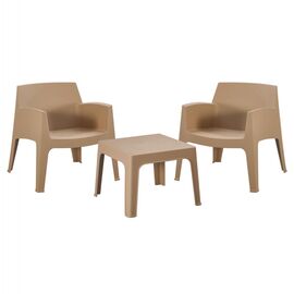 ΣΕΤ LOUNGE 3ΤΜΧ SLEEK HM21274.03 ΚΑΠΟΥΤΣΙΝΟ ΠΟΛΥΠΡΟΠΥΛΕΝΙΟ - ΣΕΤ ΣΑΛΟΝΙΑ στο Milonadakis.gr
