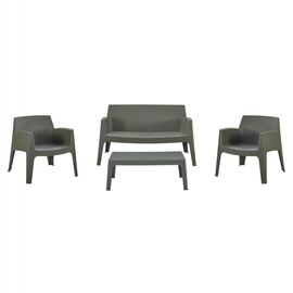 ΣΕΤ LOUNGE 4ΤΜΧ SLEEK HM21275.05 DARK OLIVE GREEN ΠΟΛΥΠΡΟΠΥΛΕΝΙΟ - ΣΕΤ ΣΑΛΟΝΙΑ στο Milonadakis.gr
