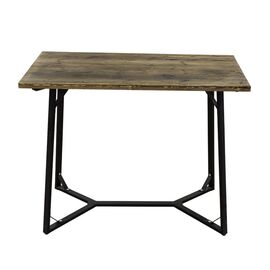 BISTRO ΤΡΑΠΕΖΙ BAR 120X65X96εκ. ΜΑΥΡΟ ΜΕΤΑΛΛΟ-ΞΥΛΟ - ΤΡΑΠΕΖΙΑ ΕΞ. ΧΩΡΟΥ στο Milonadakis.gr