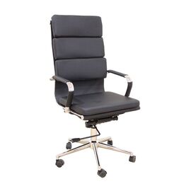 A9944 ΜΑΥΡΟ PU ΠΟΛΥΘΡΟΝΑ ΓΡΑΦΕΙΟΥ 55X60X51-115/61-125εκ. - ΚΑΡΕΚΛΕΣ ΓΡΑΦΕΙΟΥ στο Milonadakis.gr