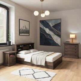 Σετ κρεβατοκάμαρας Mozart pakoworld 3 τμχ 160x200εκ - ΦΟΙΤΗΤΙΚΑ ΠΑΚΕΤΑ στο Milonadakis.gr