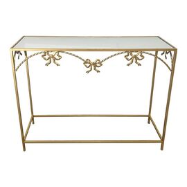 Κονσόλα Frensia Inart μέταλλο σε χρυσή απόχρωση 100x30x80εκ - ΣΥΡΤΑΡΙΕΡΕΣ - ΤΟΥΑΛΕΤΕΣ στο Milonadakis.gr