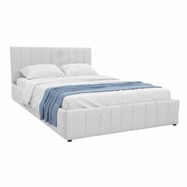 Κρεβάτι Snuggle pakoworld με αποθηκευτικό χώρο ύφασμα γκρι 160x200εκ - ΚΡΕΒΑΤΙΑ στο Milonadakis.gr