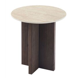 ΤΡΑΠΕΖΙ ΒΟΗΘΗΤΙΚΟ SKY HM18330 ΚΕΡΑΜΙΚΟ TOP ΟΨΗ ΤΡΑΒΕΡΤΙΝΑΣ-MDF ΒΑΣΗ ΚΑΦΕ Φ45x50Υεκ. - ΤΡΑΠΕΖΙΑ ΚΟΥΖΙΝΑΣ στο Milonadakis.gr