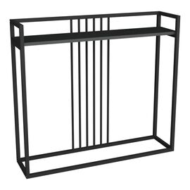 Κονσόλα Convida pakoworld ανθρακί με μαύρο μεταλλικό σκελετό 100x25x90εκ - ΣΥΡΤΑΡΙΕΡΕΣ - ΤΟΥΑΛΕΤΕΣ στο Milonadakis.gr