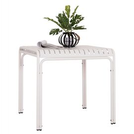 ΤΡΑΠΕΖΙ ΤΕΤΡΑΓΩΝΟ ΑΛΟΥΜΙΝΙΟΥ RACHEL HM6338.02 ΛΕΥΚΟ 80x80x75Υεκ. - ΤΡΑΠΕΖΙΑ ΕΞ. ΧΩΡΟΥ στο Milonadakis.gr