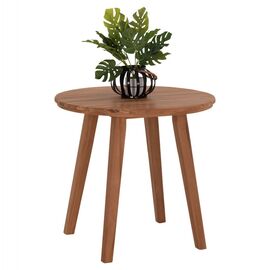 TΡΑΠΕΖΙ ΤΡΑΠΕΖΑΡΙΑΣ ΣΤΡΟΓΓΥΛΟ DANTE HM6379 ΞΥΛΟ TEAK Φ80x75Υεκ. - ΤΡΑΠΕΖΙΑ ΕΞ. ΧΩΡΟΥ στο Milonadakis.gr