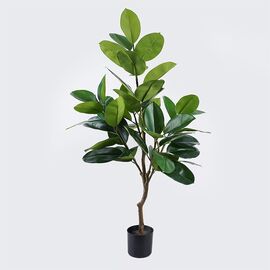 Διακοσμητικό φυτό σε γλάστρα Ficus Lyrata Inart πράσινο Φ70x130εκ - ΤΕΧΝΗΤΑ ΦΥΤΑ στο Milonadakis.gr