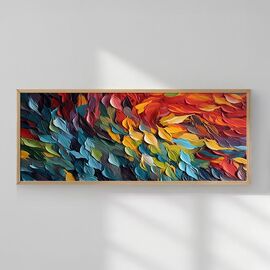 Πίνακας Feder pakoworld με ψηφιακή εκτύπωση και πλαίσιο 120x2x50εκ - ΠΙΝΑΚΕΣ στο Milonadakis.gr