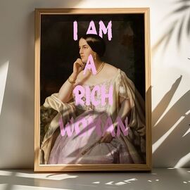 Πίνακας Richy pakoworld με ψηφιακή εκτύπωση και πλαίσιο 50x2x70εκ - ΠΙΝΑΚΕΣ στο Milonadakis.gr