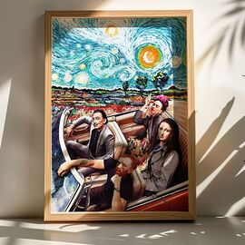 Πίνακας Heavento pakoworld με ψηφιακή εκτύπωση και πλαίσιο 50x2x70εκ - ΠΙΝΑΚΕΣ στο Milonadakis.gr