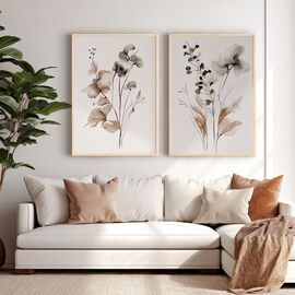 Πίνακας Jackel pakoworld δίπτυχος με ψηφιακή εκτύπωση και πλαίσιο 33x1.5x48εκ - ΠΙΝΑΚΕΣ στο Milonadakis.gr