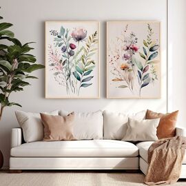 Πίνακας Jeremy pakoworld δίπτυχος με ψηφιακή εκτύπωση και πλαίσιο 33x1.5x48εκ - ΠΙΝΑΚΕΣ στο Milonadakis.gr