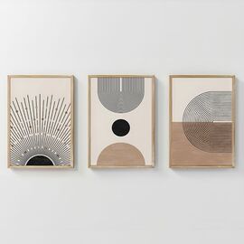 Πίνακας Lagon pakoworld τρίπτυχος με ψηφιακή εκτύπωση και πλαίσιο 33x1.5x48εκ - ΠΙΝΑΚΕΣ στο Milonadakis.gr