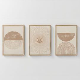 Πίνακας Varenzy pakoworld τρίπτυχος με ψηφιακή εκτύπωση και πλαίσιο 33x1.5x48εκ - ΠΙΝΑΚΕΣ στο Milonadakis.gr