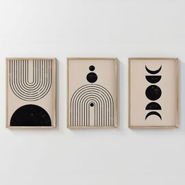 Πίνακας Aregon  pakoworld τρίπτυχος με ψηφιακή εκτύπωση και πλαίσιο 33x1.5x48εκ - ΠΙΝΑΚΕΣ στο Milonadakis.gr