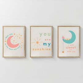 Πίνακας Pepy pakoworld τρίπτυχος με ψηφιακή εκτύπωση και πλαίσιο 33x1.5x48εκ - ΠΙΝΑΚΕΣ στο Milonadakis.gr