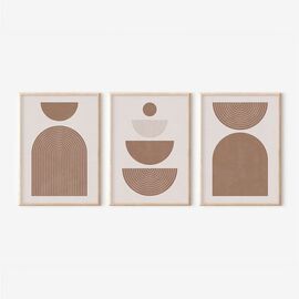 Πίνακας Loana pakoworld τρίπτυχος με ψηφιακή εκτύπωση και πλαίσιο 33x1.5x48εκ - ΠΙΝΑΚΕΣ στο Milonadakis.gr