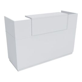 Γραφείο reception Lotus pakoworld σε λευκή απόχρωση  180x70x110εκ - ΓΡΑΦΕΙΑ στο Milonadakis.gr