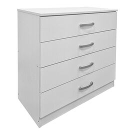 Συρταριέρα Athos pakoworld σε λευκή απόχρωση 80x40x79εκ - ΣΥΡΤΑΡΙΕΡΕΣ - ΤΟΥΑΛΕΤΕΣ στο Milonadakis.gr