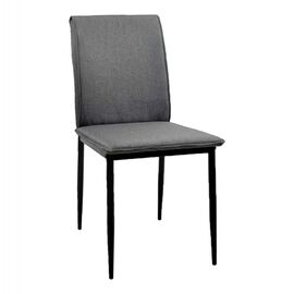 ΚΑΡΕΚΛΑ ΤΡΑΠΕΖΑΡΙΑΣ PERKY HM18347.01 ΓΚΡΙ ΥΦΑΣΜΑ-ΜΕΤΑΛ. ΠΟΔΙΑ ΜΑΥΡΑ 42x58x89,5Υεκ - ΚΑΡΕΚΛΕΣ - ΠΟΛΥΘΡΟΝΕΣ ΕΣ. στο Milonadakis.gr