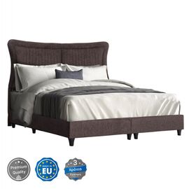 ΚΡEΒΑΤΙ ΔΙΠΛΟ NESTOR HM715.02 ΥΦΑΣΜΑ ΜΠΟΥΚΛΕ ΚΑΦΕ--ΓΙΑ ΣΤΡΩΜΑ 160x200εκ. - ΚΡΕΒΑΤΙΑ στο Milonadakis.gr