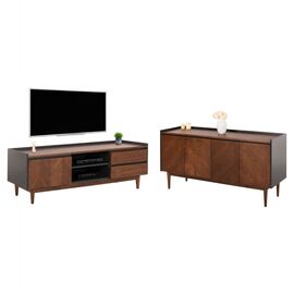 ΣΕΤ ΜΠΟΥΦΕΣ & ΕΠΙΠΛΟ ΤΗΛΕΟΡΑΣΗΣ ΒEEN HM21344 MDF ΜΕ ΚΑΠΛΑΜΑ ΚΑΡΥΔΙΑΣ - ΣΥΝΘΕΣΕΙΣ ΣΑΛΟΝΙΟΥ στο Milonadakis.gr