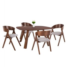 ΣΕΤ ΤΡΑΠΕΖΑΡΙΑΣ 5ΤΜΧ NEKKER HM21340.01 ΤΡΑΠΕΖΙ ΑΠΟ MDF--ΚΑΡΕΚΛΕΣ ΑΠΟ RUBBERWOOD - ΤΡΑΠΕΖΑΡΙΕΣ στο Milonadakis.gr