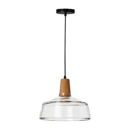 Φωτιστικό οροφής Godren pakoworld διάφανο μέταλλο-γυαλί Φ24x19εκ - ΦΩΤΙΣΤΙΚΑ ΟΡΟΦΗΣ στο Milonadakis.gr