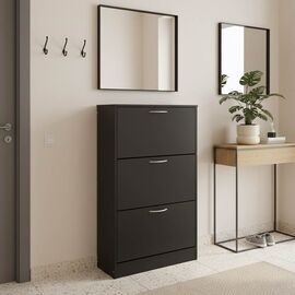 Παπουτσοθήκη Savaz pakoworld σε ανθρακί απόχρωση 60x24x114εκ - ΕΠΙΠΛΑ ΕΙΣΟΔΟΥ στο Milonadakis.gr