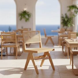 Καρέκλα Winslow pakoworld φυσικό rubberwood 45x56x82εκ - ΚΑΡΕΚΛΕΣ - ΠΟΛΥΘΡΟΝΕΣ ΕΣ. στο Milonadakis.gr