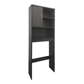 Έπιπλο μπάνιου Tazien pakoworld σε ανθρακί απόχρωση 60x24x168.5εκ - ΟΡΓΑΝΩΣΗ ΣΠΙΤΙΟΥ στο Milonadakis.gr