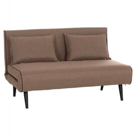 ΚΑΝΑΠΕΣ ΚΡΕΒΑΤΙ 2 ΑΤΟΜΩΝ ASMA HM3077.07 ΣΚΟΥΡΟ ΜΠΕΖ ΥΦΑΣΜΑ 143x78x84Yεκ. - ΚΑΝΑΠΕΔΕΣ-ΣΑΛΟΝΙΑ στο Milonadakis.gr