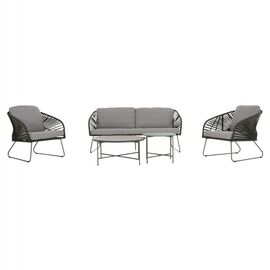 ΣΕΤ ΣΑΛΟΝΙ ΕΞ.ΧΩΡΟΥ 5ΤΜΧ VERMONT HM6504.07 ΜΕΤΑΛΛΟ-ΣΧΟΙΝΙ-ΓΥΑΛΙ--ΠΡΑΣΙΝΟ - ΣΕΤ ΣΑΛΟΝΙΑ στο Milonadakis.gr