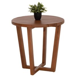 ΤΡΑΠΕΖΙ ΜΕΣΗΣ ΣΤΡΟΓΓΥΛΟ KOLIN HM6629 ΞΥΛΟ TEAK ΣΕ ΦΥΣΙΚΟ Φ65x65Υεκ. - ΤΡΑΠΕΖΙΑ ΕΞ. ΧΩΡΟΥ στο Milonadakis.gr