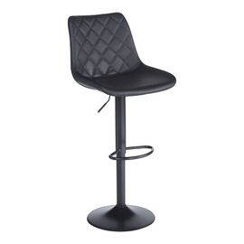 Σκαμπό μπαρ Libra pakoworld pu-μέταλλο σε μαύρη απόχρωση 49x55x115εκ - ΣΚΑΜΠΟ ΜΠΑΡ στο Milonadakis.gr