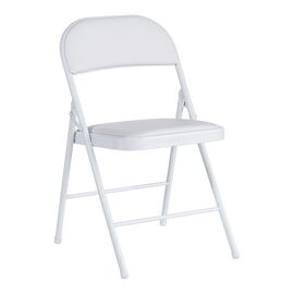 Καρέκλα Niro pakoworld πτυσσόμενη pu-μέταλλο σε λευκή απόχρωση 46x46x79εκ - ΚΑΡΕΚΛΕΣ - ΠΟΛΥΘΡΟΝΕΣ ΕΣ. στο Milonadakis.gr