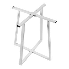 Βάση τραπεζιού Mulbe pakoworld μεταλλική σε λευκή απόχρωση 70x70x73εκ - ΒΑΣΕΙΣ ΤΡΑΠΕΖΙΩΝ στο Milonadakis.gr