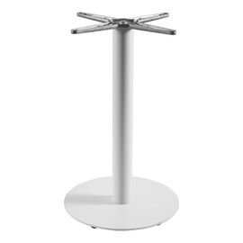 Βάση τραπεζιού Jefry pakoworld μεταλλική σε λευκή απόχρωση Φ48x73εκ - ΒΑΣΕΙΣ ΤΡΑΠΕΖΙΩΝ στο Milonadakis.gr