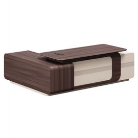 ΓΡΑΦΕΙΟ ΔΕΞΙΑ ΓΩΝΙΑ ΣΕΙΡΑ PRESIDENT HM2146R ΜΕΛΑΜΙΝΗ ΣΕ ΚΑΡΥΔΙ-ΜΠΕΖ 240x180x76Υεκ - ΓΡΑΦΕΙΑ στο Milonadakis.gr