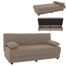 ΚΑΝΑΠΕΣ ΚΡΕΒΑΤΙ ANDRI ΤΡΙΘΕΣΙΟΣ ΜΠΕΖ HM3239.04 180x72x77Υ εκ. - ΚΑΝΑΠΕΔΕΣ-ΣΑΛΟΝΙΑ στο Milonadakis.gr