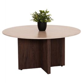 ΤΡΑΠΕΖΙ ΣΑΛΟΝΙΟΥ SKY HM18329 ΚΕΡΑΜΙΚΟ TOP ΟΨΗ ΤΡΑΒΕΡΤΙΝΑΣ-MDF ΒΑΣΗ Φ80x40Υεκ. - ΤΡΑΠΕΖΑΚΙΑ ΣΑΛΟΝΙΟΥ στο Milonadakis.gr