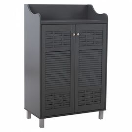 ΠΑΠΟΥΤΣΟΘΗΚΗ-ΝΤΟΥΛΑΠΙ KAILENA ΞΥΛΙΝΗ HM2230.10 ΓΚΡΙ 77x40x121,5 εκ. - ΝΤΟΥΛΑΠΙΑ - ΠΑΠΟΥΤΣΟΘΗΚΕΣ στο Milonadakis.gr