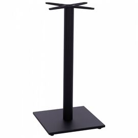 ΒΑΣΗ ΜΕΤΑΛΛΙΚΗ ΜΠΑΡ ΜΕΣΣΑΙΟΥ ΥΨΟΥΣ ΜΑΥΡΗ ΜΑΤ HM474 ΣΤΑΥΡΟΣ 46Χ46εκ 45Χ45Χ94Υεκ. - ΒΑΣΕΙΣ ΤΡΑΠΕΖΙΩΝ στο Milonadakis.gr