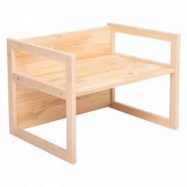 ΠΑΙΔΙΚΟ ΞΥΛΙΝΟ ΠΑΓΚΑΚΙ-ΤΡΑΠΕΖΙ MIKO HM9289 ΦΥΣΙΚΟ 64,5x45,x47Y εκ. - ΠΑΙΔΙΚΟ ΔΩΜΑΤΙΟ στο Milonadakis.gr