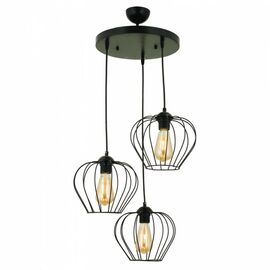 ΦΩΤΙΣΤΙΚΟ ΟΡΟΦΗΣ 3ΦΩΤΟ ΜΕΤΑΛΛΙΚΟ ΜΑΥΡΟ HM7564.01 40x80Υ εκ. - ΦΩΤΙΣΤΙΚΑ ΟΡΟΦΗΣ στο Milonadakis.gr