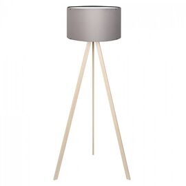 ΦΩΤΙΣΤΙΚΟ ΔΑΠΕΔΟΥ ΞΥΛΙΝΟ CRUZ ΦΥΣΙΚΟ ΜΕ ΣΚΟΥΡΟ ΓΚΡΙ ΚΑΠΕΛΟ HM7578.07 Φ38x140 εκ. - ΦΩΤΙΣΤΙΚΑ ΔΑΠΕΔΟΥ στο Milonadakis.gr